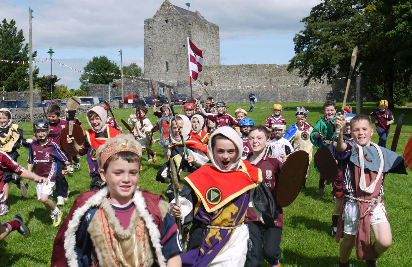 All-Ireland Hurling Final 'Up for the Match' from Athenry Slide background